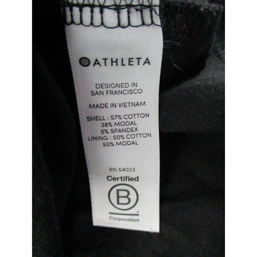 Athleta Womens Dress Small Faux Wrap Nectar Short V Neck Stretchy Ladies Knit - Picture 9 of 16